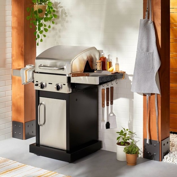 4pc Stainless Steel Grilling Tool Set - Picture 2 of 4